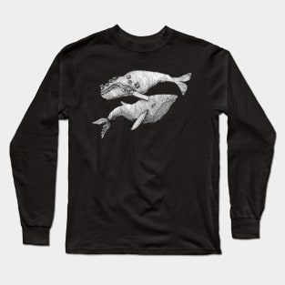 A Couple of Whales Long Sleeve T-Shirt